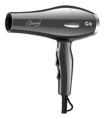 Secador Profesional Para Cabello Eternal 3.900w Gonka Color Gris 110v