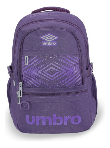 Mochila Umbro® Casual Deportiva Porta Laptop 16 Inch Color Violeta
