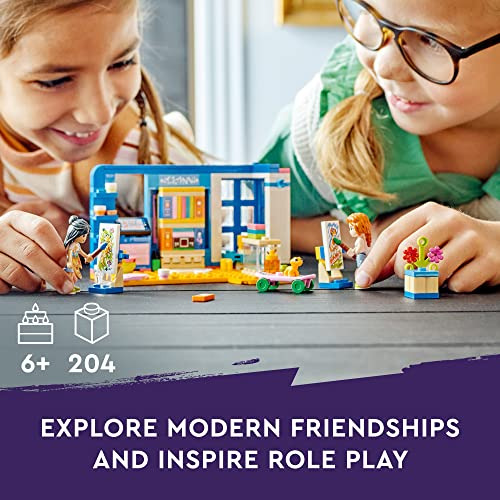 Lego Friends Liann's Room 41739, Juegos De Dormitorio Con Te