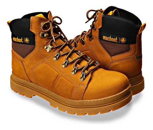 Bota Masculina Casual Mombaça 02 Cano Médio Macboot