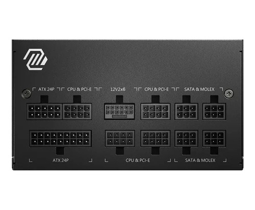 Fuente De Poder Msi Mag A750gl Pcie5 750w 80+ Gold Modular
