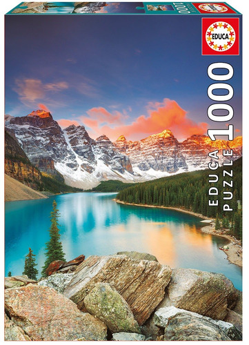 Rompecabezas Educa 1000 Piezas Lago Moraine Banff 17739