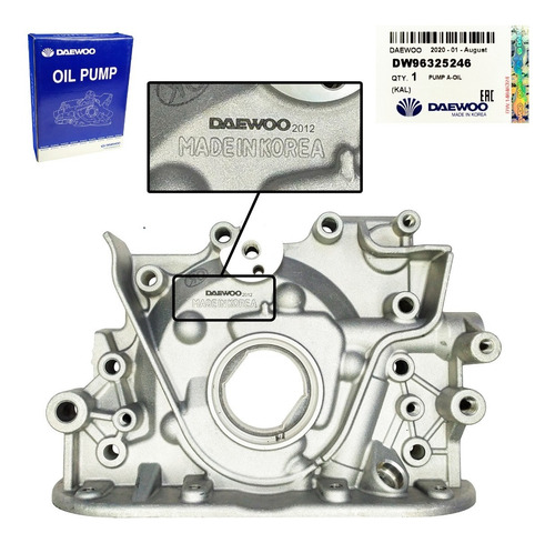 Imagen 5 de 6 de Bomba Aceite Chevrolet Spark 2011 2012 2013 2014 Original