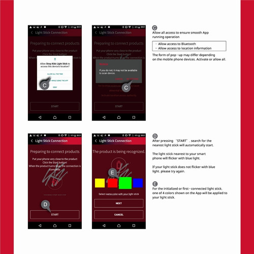 Stray Kids Lightstick App Bluetooth Kpop Concierto Oficial