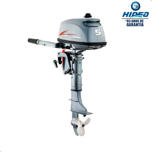 Imagem 1 de 4 de Motor De Popa Hidea 2 Tempos 5hp Fhs Pessoa Física