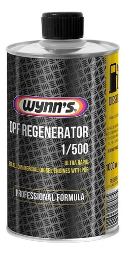 Limpador Filtro Particula Diesel Dpf Cleaner 1/500 Wynns