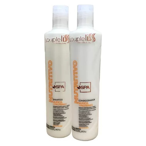 Kit Spa Nutritivo Home Care Soupleliss 2x300ml Proteínas