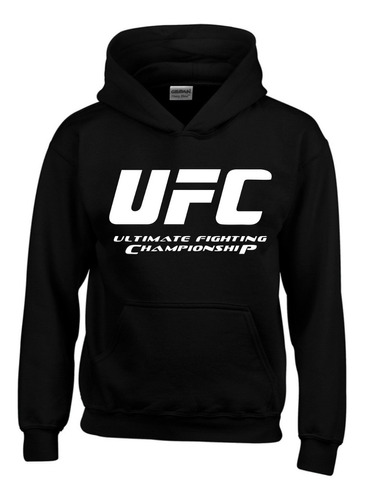 Buzo Ufc Fighting Marca Gildan Con Capota, Hoddie, Saco