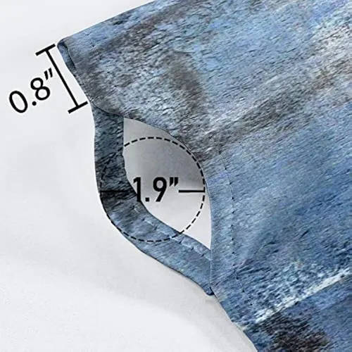 Cenefas De Cocina Azul Y Gris Para Ventanas, Cenefa