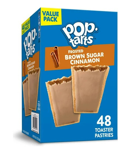 Pop Tarts Toaster Brown Sugar Cinnamon 2.3kg 48pz