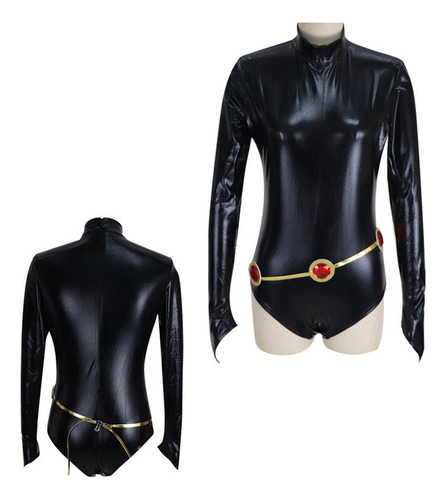 Ccc Disfraz De Raven De Lujo Para Mujer, Cosplay Capa