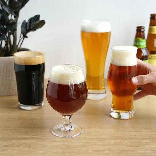 Kit De Cata De Cerveza Artesanal True - 4 Vasos Apto