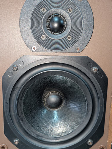 Bocinas Bowers And Wilkins Dm-100 Hifi Inglesas Vintage Madera (Usado)