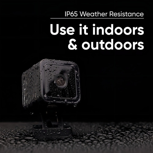 Câmera de segurança Wyze Cam V3, com resolução 1080p, cor preta Ip65