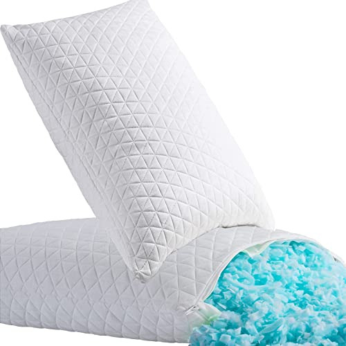 Keyoohome Pillows De Espuma De Memoria Triturada Para C713r