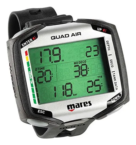 Computadora De Buceo Quad Air Mares Con Pantalla Jumbo