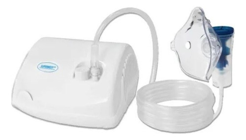 Dispositivo inhalador de suero fisiológico eléctrico para el tratamiento del asma, color blanco,