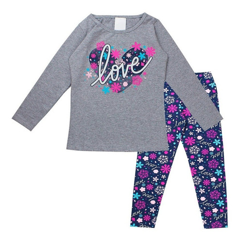 Imagem 6 de 9 de 4 Conjuntos Feminino Infantil Roupas De Inverno Crianças