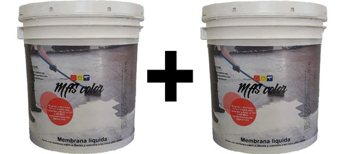 Membrana Liquida Techos Y Muros 20+20 Kg La Mejor Calificada