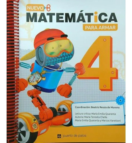 Nuevo Matematica Para Armar 4  B Ressia  Puerto  Oiuuuys