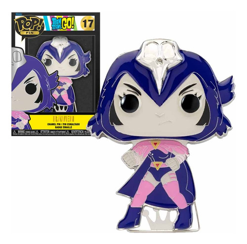Funko Pop Pin Teen Titans Go! Raven 18