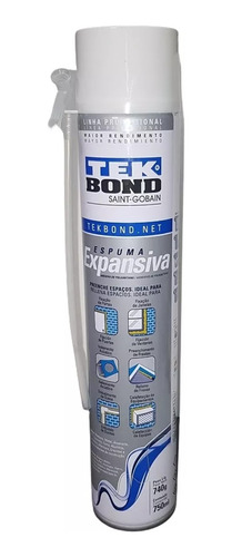 Espuma De Poliuretano Aerosol Tek Bond X740gr