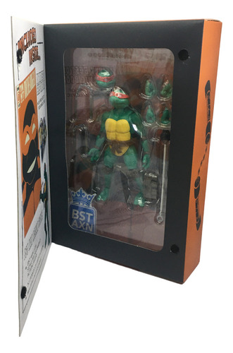 Tmnt Bst Axn Best Of Michaelangelo & Comic Set