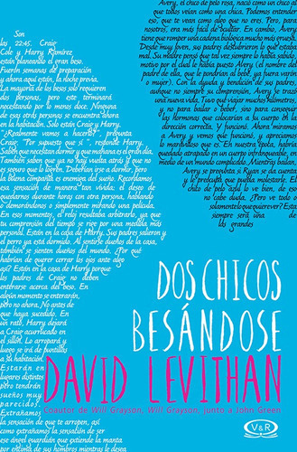 Dos Chicos Besandose - David Levithan, De Levithan, David. 