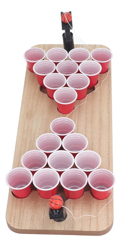 Kit De Mesa De Beer Pong Para Hacer Ejercicio, Coordinación