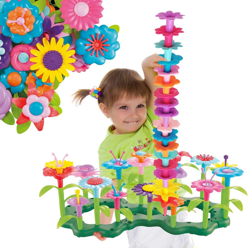 Toyvelt Flower Garden Building Toys Para Niñas -  148 Pieza