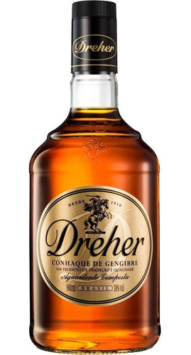 Kit Conhaque Dreher Gengibre 900ml (2 Unidades)