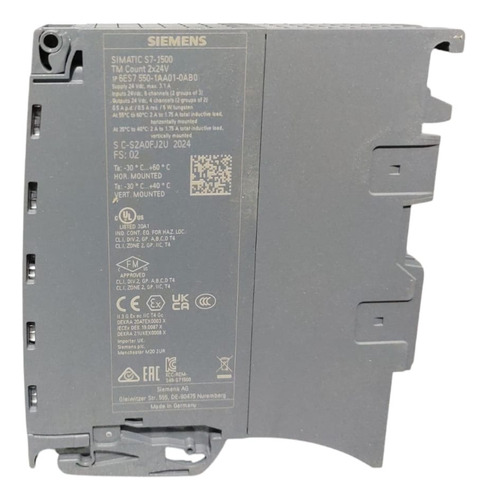 Siemens 6es7550-1aa01-0ab0 Modulo Simatic