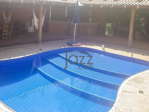 Lindíssima Chácara Com 3 Dormitórios À Venda, 2014 M² Por R$ 1.250.000 - Condomínio Haras São Luiz - Salto/sp - Ch0476