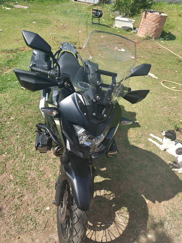 Kawasaky Versys 300x Touer 2018 Verde Baus Laterais Estrada