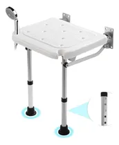 Comprar Asiento De Ducha Plegable Montado En La Pared, Taburete De D