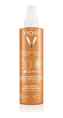 Protector Solar Vichy Capital Fluid Invisible Spf30 X 200 Ml