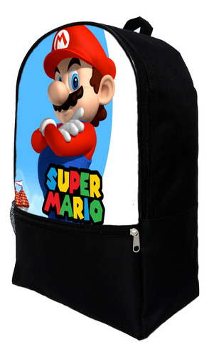 Mochila Escolar Oferta De Super Mario Bros C157