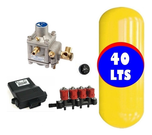 Equipo Gnc Completo 5ta Gen Tubo 40l Lomas Del Mirador Leer