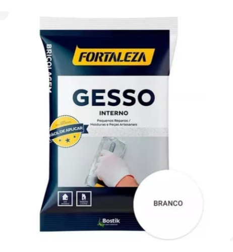 8kg Gesso Em Pó Branco Secagem Rápida Artesanato Reparos - Fortaleza