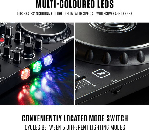 Numark Party Mix Ii Controlador Dj Con 2 Decks Y Luces