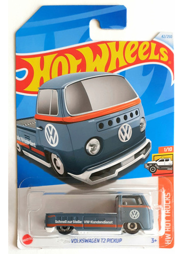 Hot Wheels 2024, Volkswagen T2 Pickup - 42/250 - ( Gris )