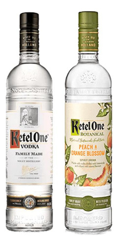 Combo Vodka Ketel One + Ketel Botanical Peach