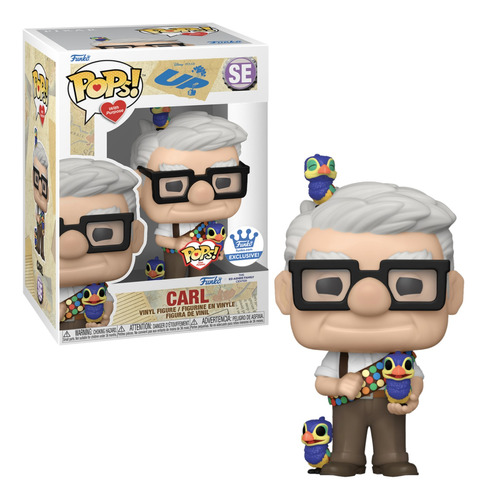 Carl Funko Pop Se Exclusivo With Baby Snipes Up / Original