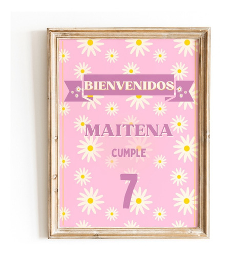 Kit Imprimible Margaritas + Banner Mesa Dulce Fondo 