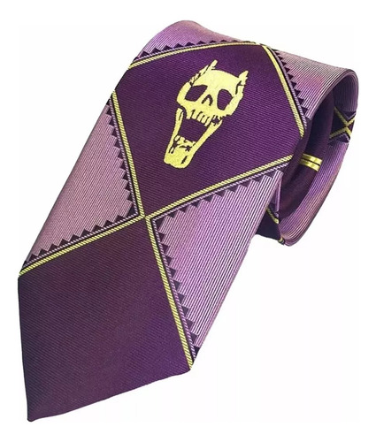 Corbata Estampado De Calaveras Dibujos Animados Cosplay