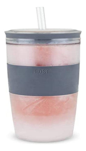 Host Vaso Plastico Aislamiento Doble Pared Para Bebida Gel