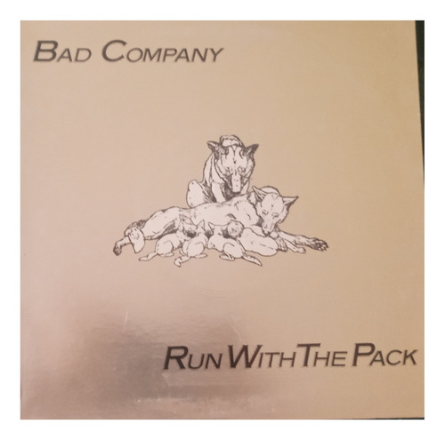 Disco De Vinilo Bad Company Run With The Pack