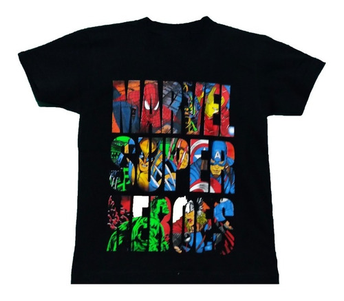 Marvel Avengers Los Vengadores Camiseta Super Heroes