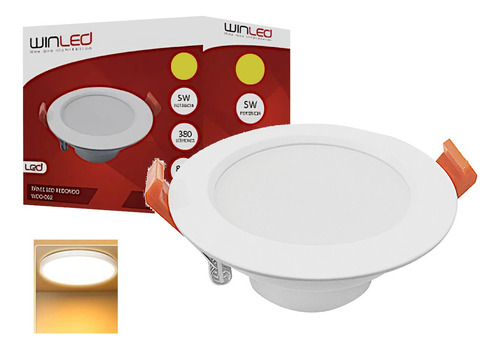 Lampara Tipo Panel Led Empotrar Calido 3000k 6w Ip20 15pzs