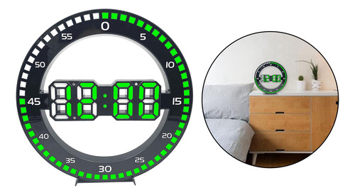 Reloj De Pared Digital Led Reloj Electrónico Oficina En